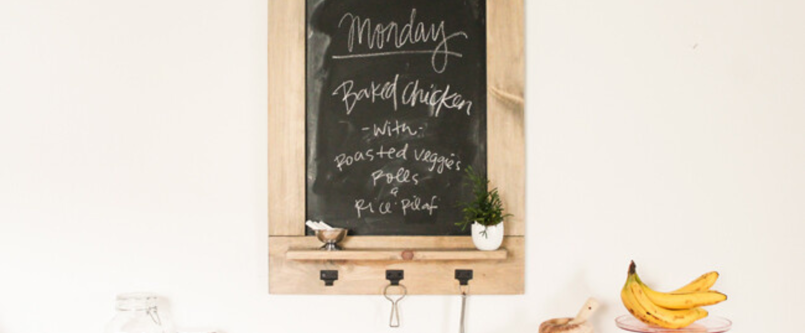 DIY Unfinished Wood Chalkboards, Party Supplies