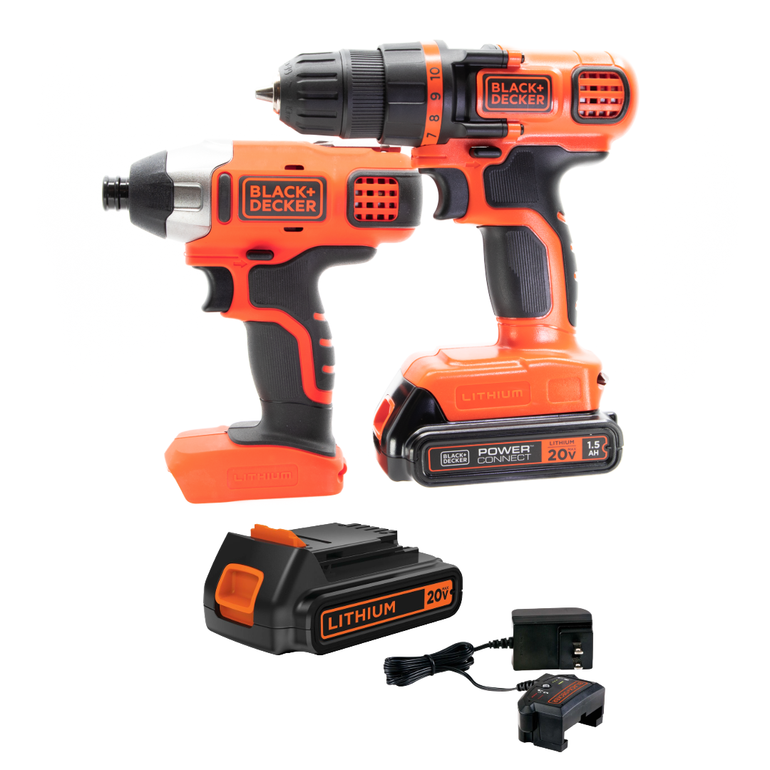 Black and decker lithium discount 1.5 ah 20v drill charger