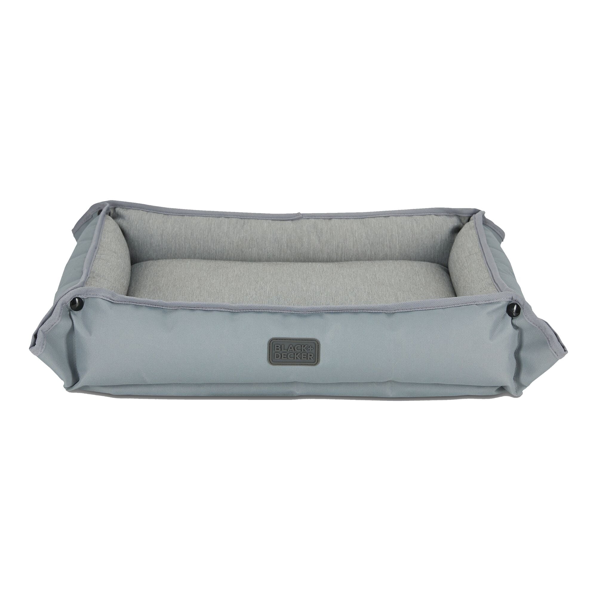 Four Way Pet Bed for Medium Dogs 24X20X3 In Grey BLACK DECKER