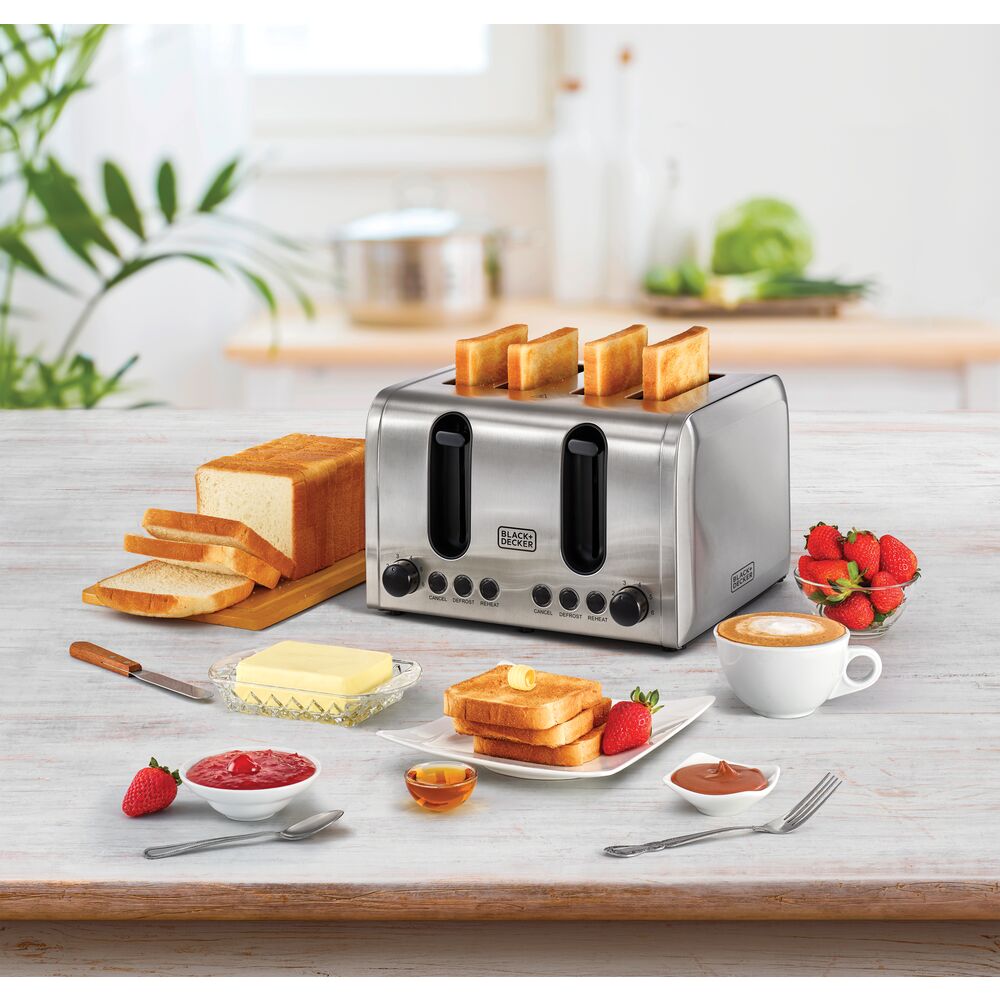 4 Slice Toasters | BLACK+DECKER