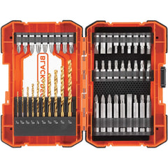 BLACK AND DECKER 46 Piece Drill Bit Set.