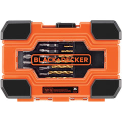 BLACK AND DECKER 46 Piece Drill Bit Set.