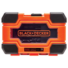  BLACK+DECKER Drill Bit Set, 14-Piece