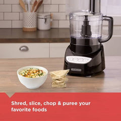 BLACK+DECKER® Easy Assembly 8-Cup Food Processor