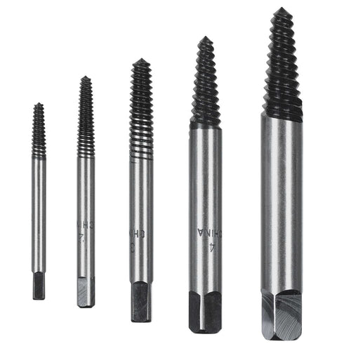 Black and Decker 5 piece Screw Extractor Set.