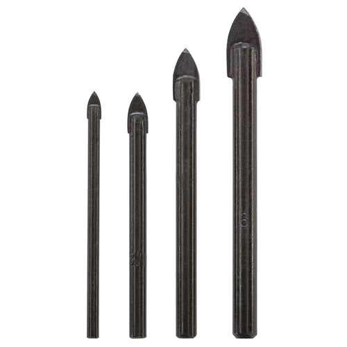 Black and Decker 4 Piece Glass / Tile Drill Bit Set