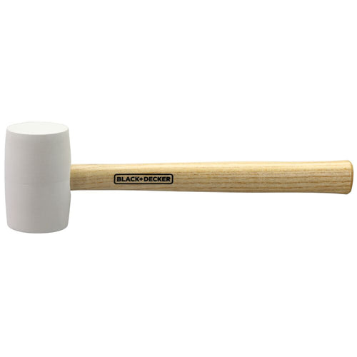 Black and decker Rubber Mallet, 16 oz., White