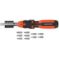 Black and decker Ratcheting Screwdriver 10 Bit.