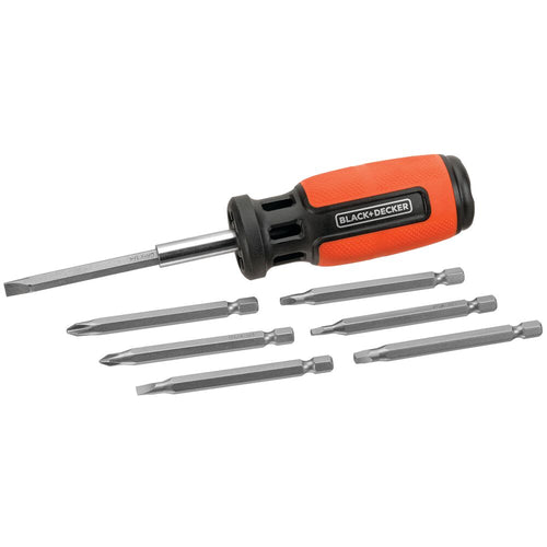 Black and decker Screwdriver Push and Pick 7 bit.