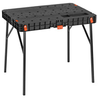 black and decker folding workbench