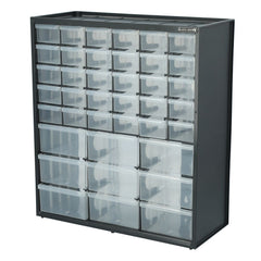 BLACK AND DECKER Storage BDST40739BK Large and Small 39 Drawer Bin System - Black