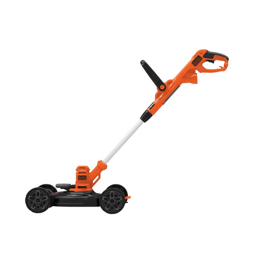 String trimmer converted to lawn mower