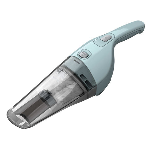 Black and Decker Cordless handheld vacuum in icy blue