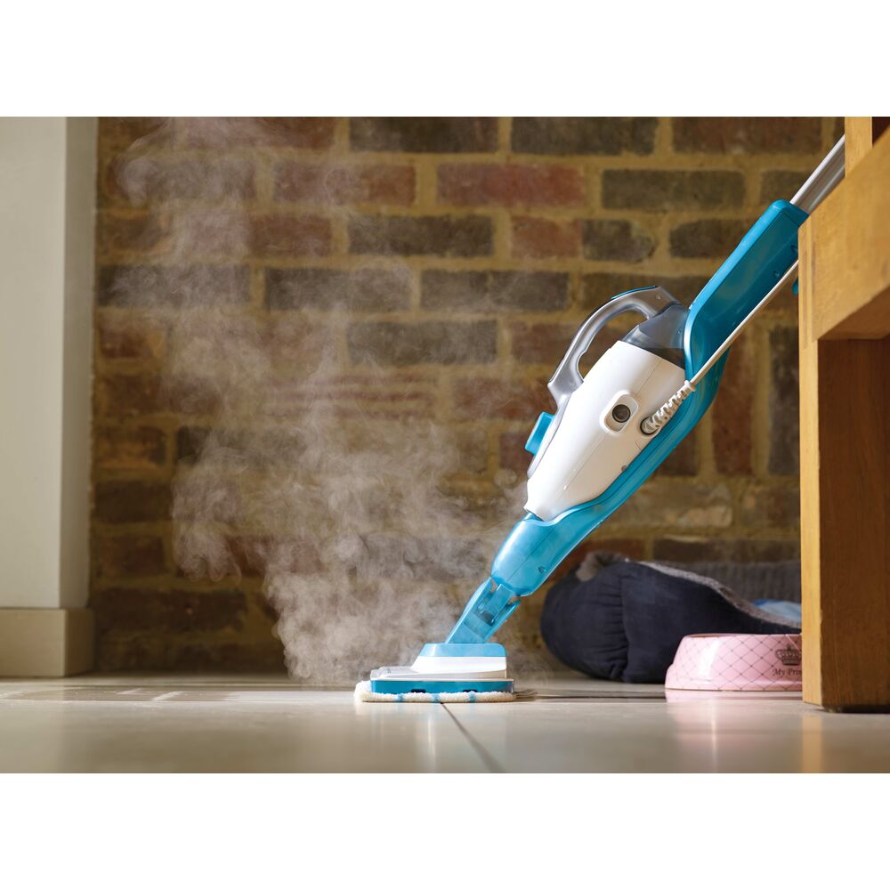 Black & Decker HSMC1321APB 5-in-1 Corded SteamMop and Portable Handheld  Steamer 