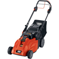 Black and decker 19 inch self propelled electric drill lawn mower.