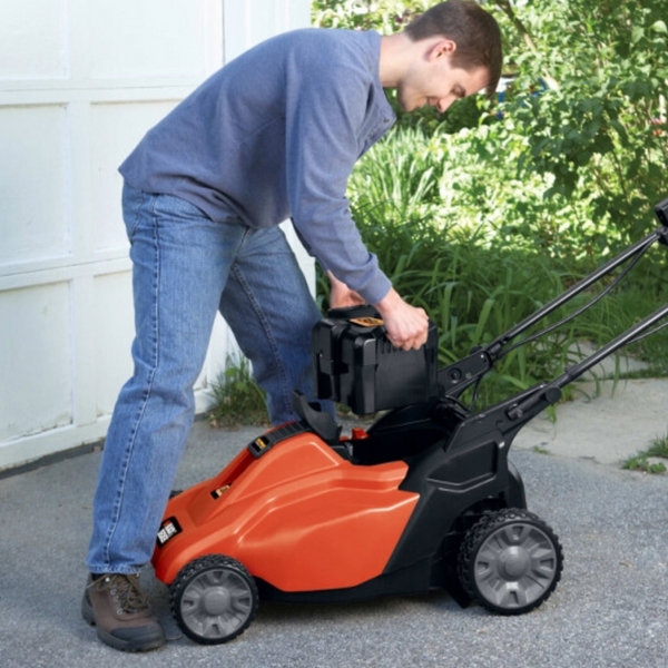 Black and decker zero emissions lawn mower sale