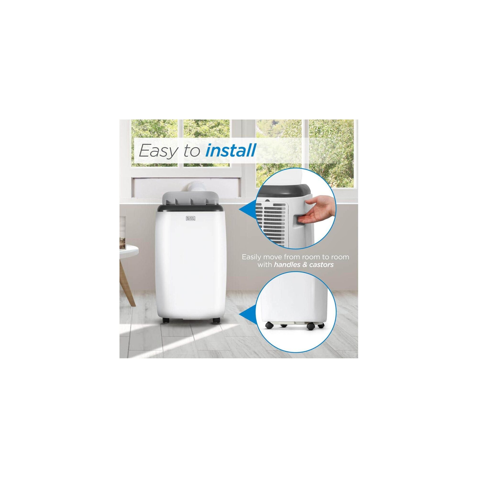 6 000 BTU SACC CEC 10 000 BTU ASHRAE Portable Air Conditioner