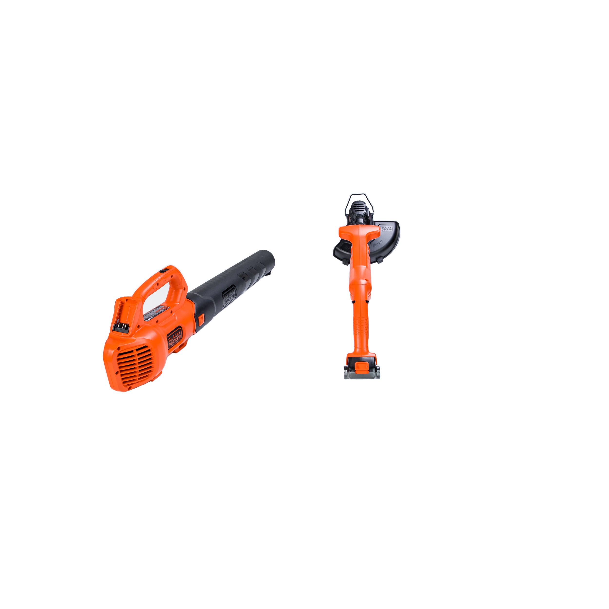 20V MAX Axial Leaf Blower and String Trimmer Combo Kit BLACK DECKER