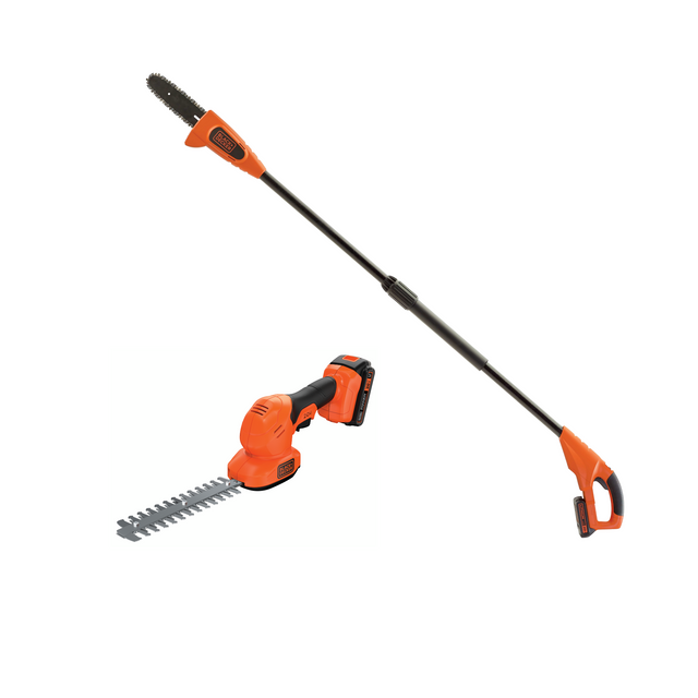 Black and Decker 20 volt MAX* Shear Shrubber & Pole Pruning Saw Combo Kit