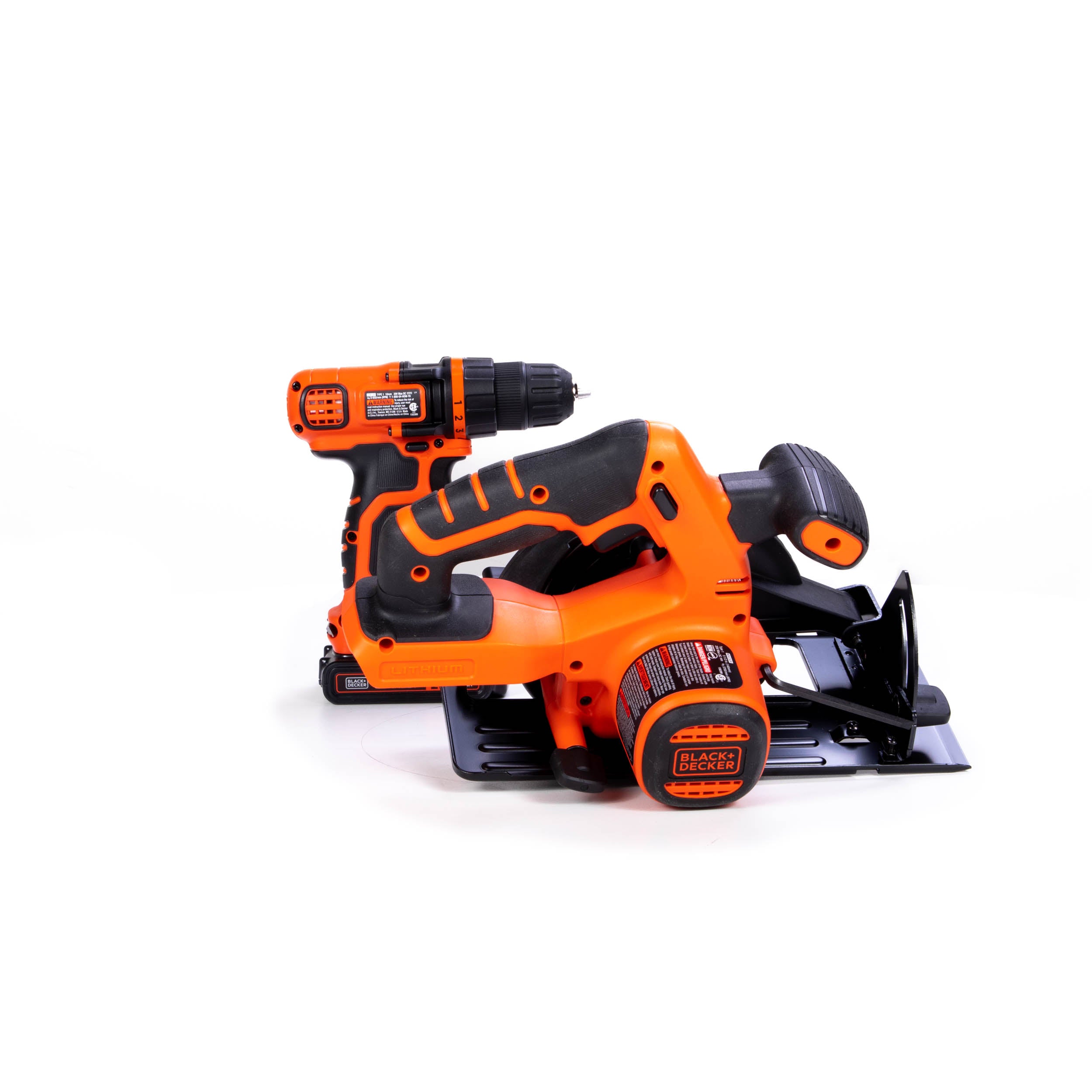  BLACK+DECKER 20V MAX* POWERCONNECT Cordless Drill/Driver +  Circular Saw Combo Kit (BD2KITCDDCS) : Everything Else