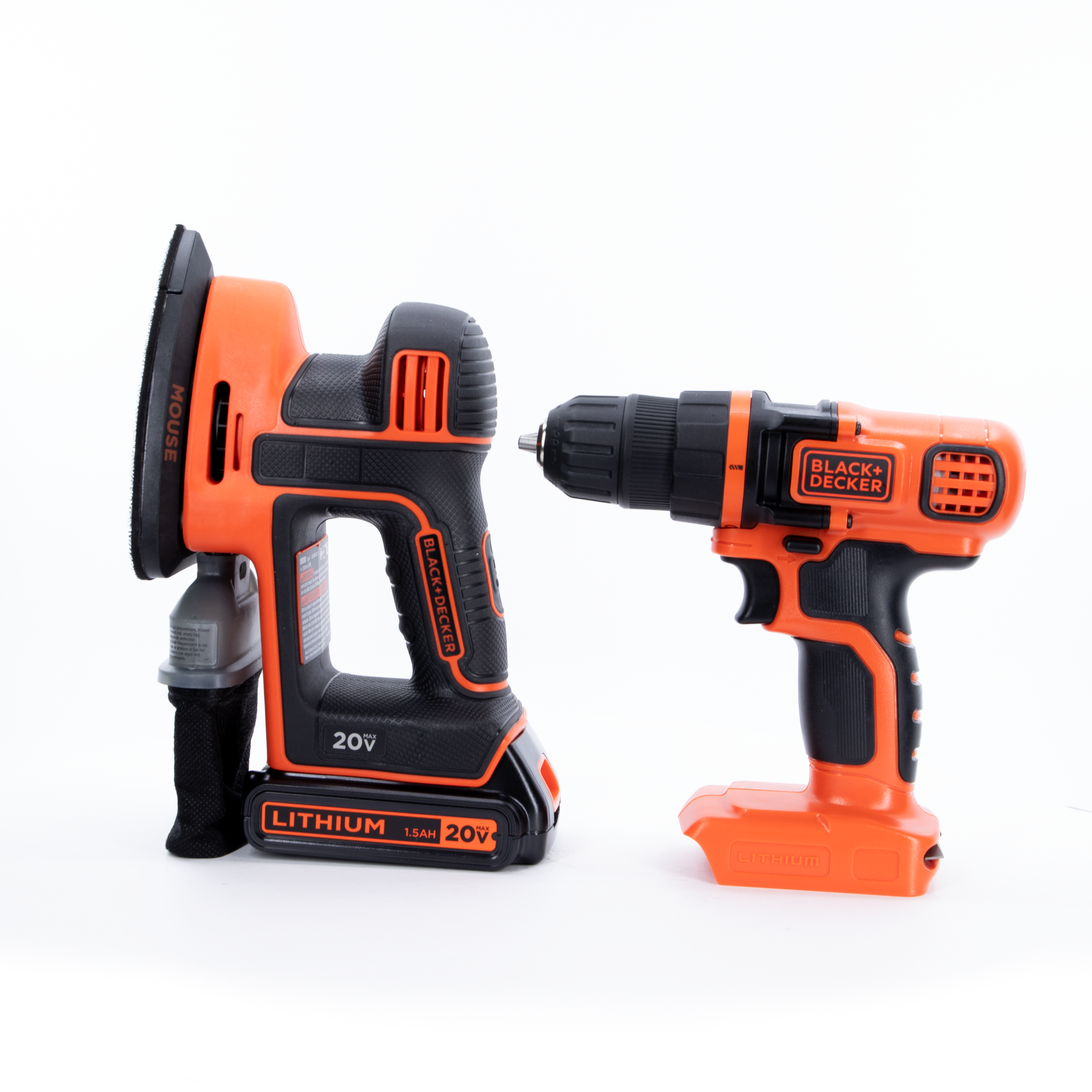 20V Max Powerconnect Cordless Drill Driver Mouse Detail Sander