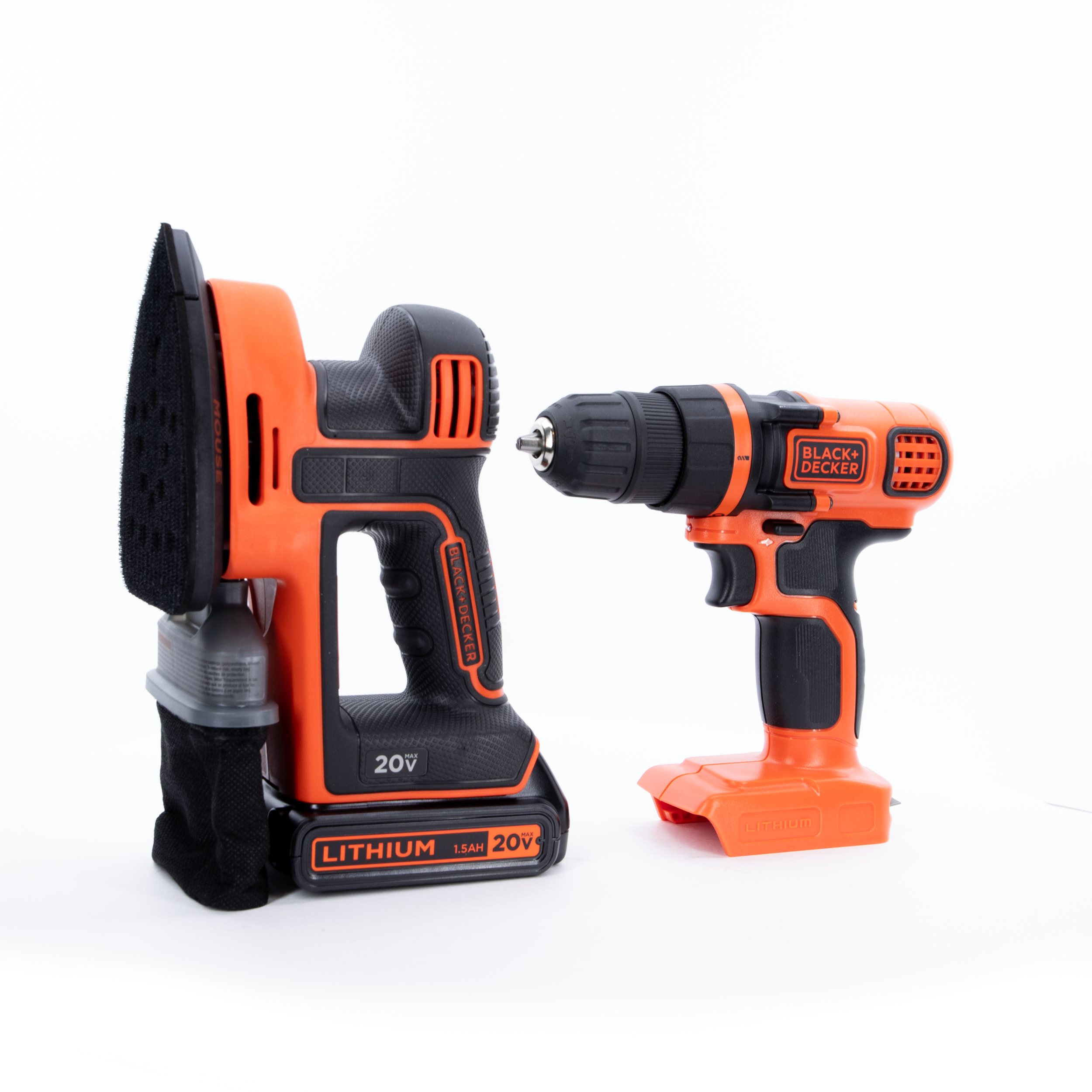 BLACK+DECKER Power Tool Triple Pack (BCK28S1-GB) - Combi Drill, Sander &  Jigsaw