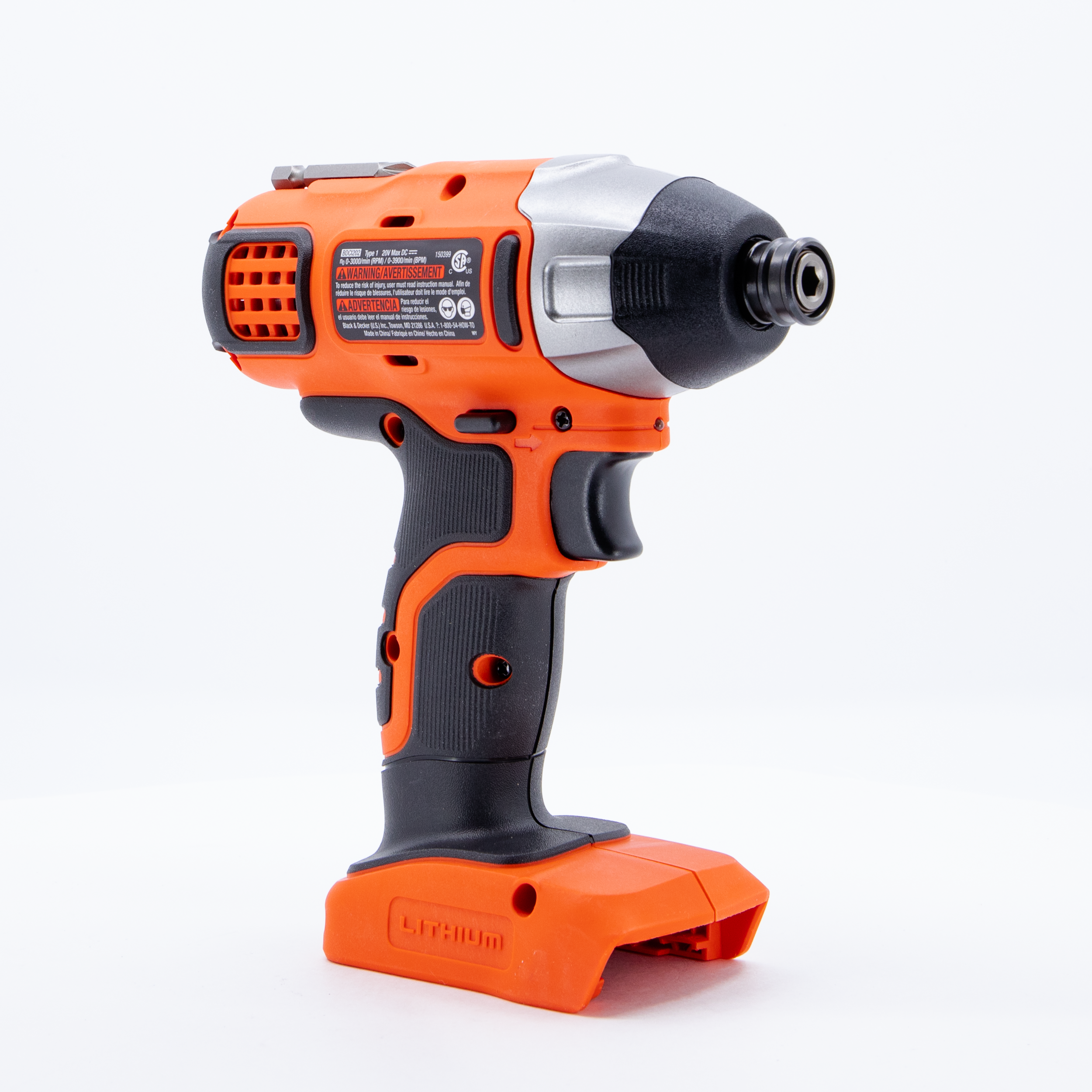 20V MAX* Lithium Impact Driver - Battery and Charger Not Included