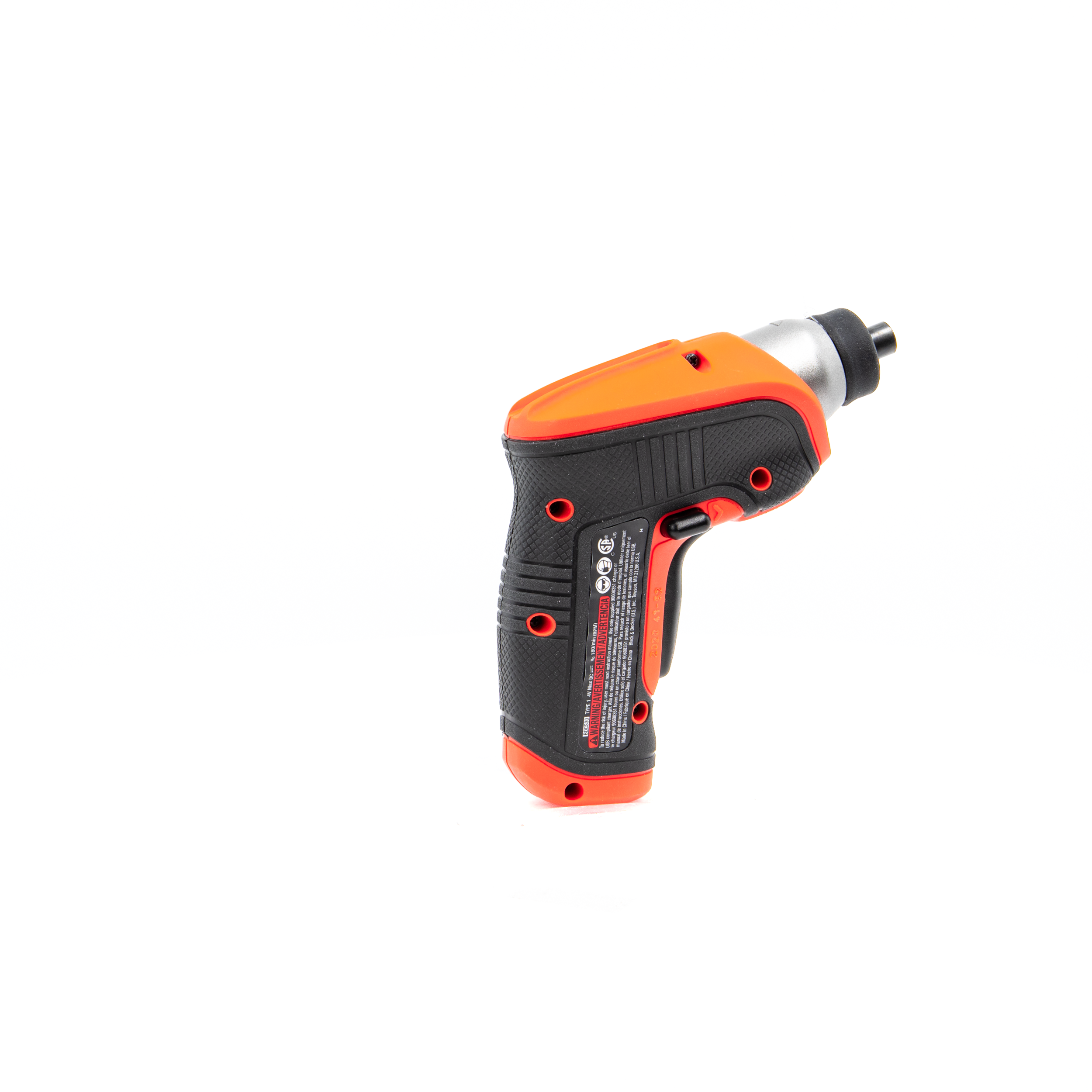 BLACK+DECKER 4V MAX Cordless Screwdriver with LED Light (BDCSFL20), No  Charger