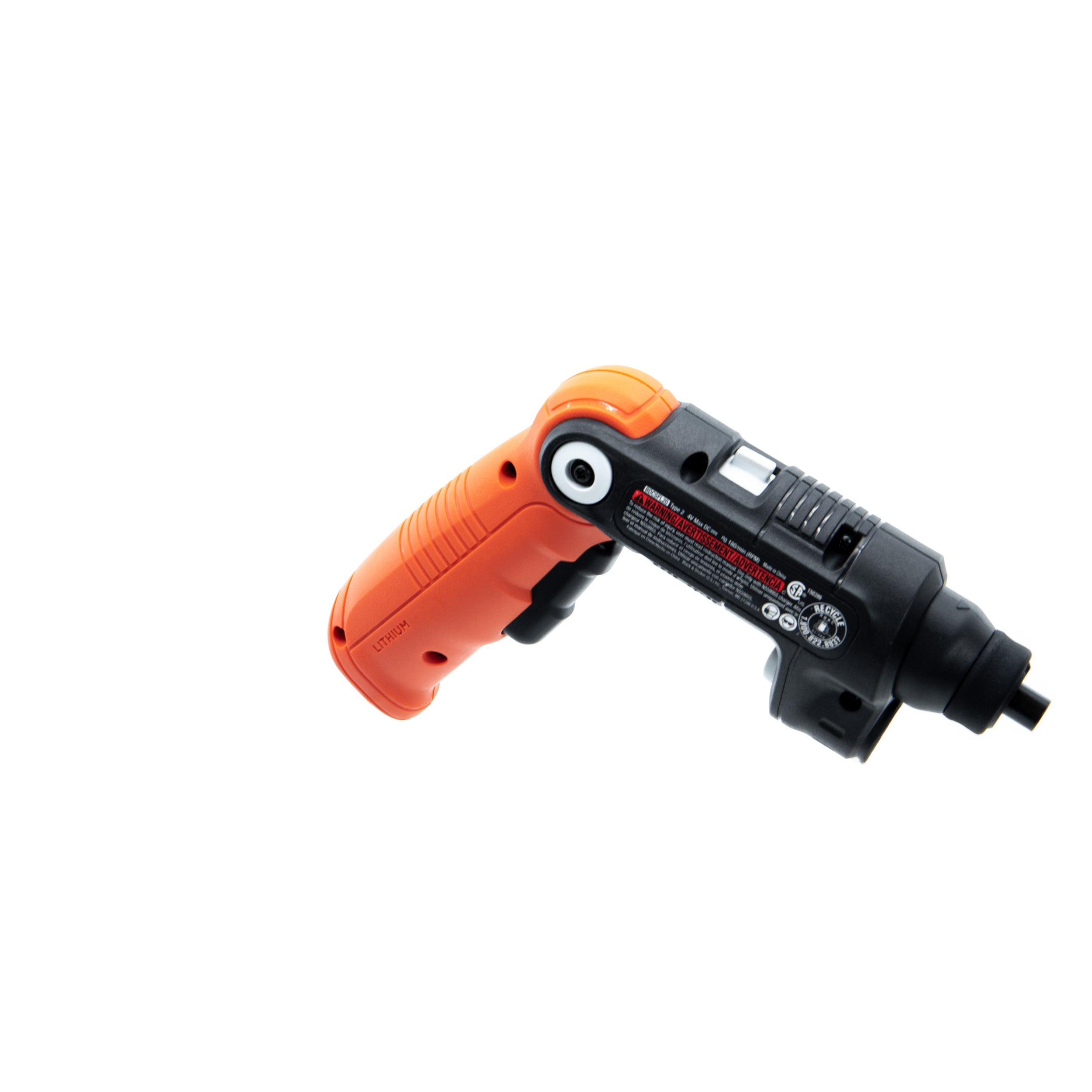 Black+Decker Black+Decker MAX 4V Cordless Screwdriver with Led Light (1 x  Charger) Orange BDCSFL20C - Best Buy