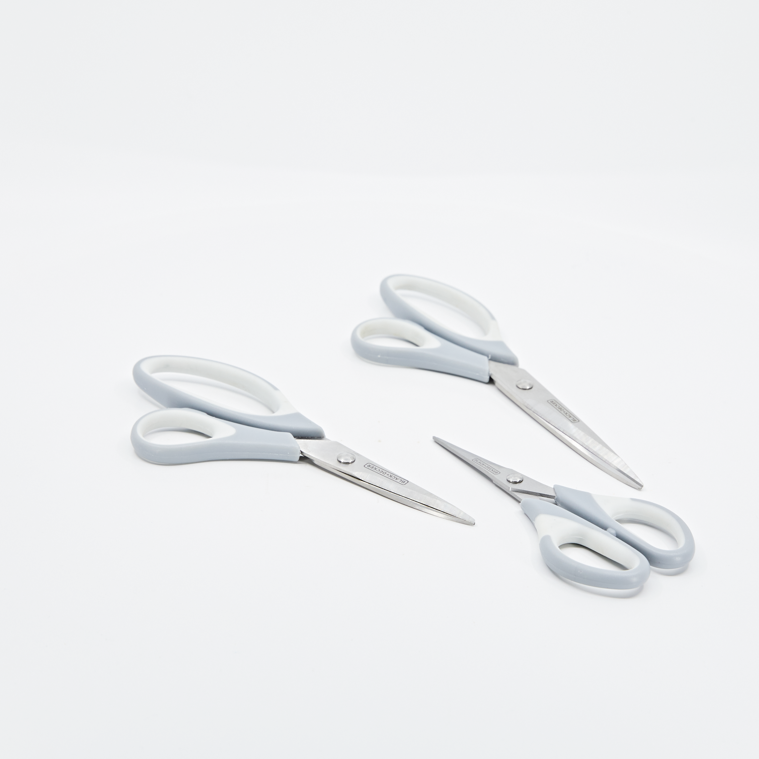 BLACK+DECKER Scissors, Multi-Pack, White (BDHT20001)