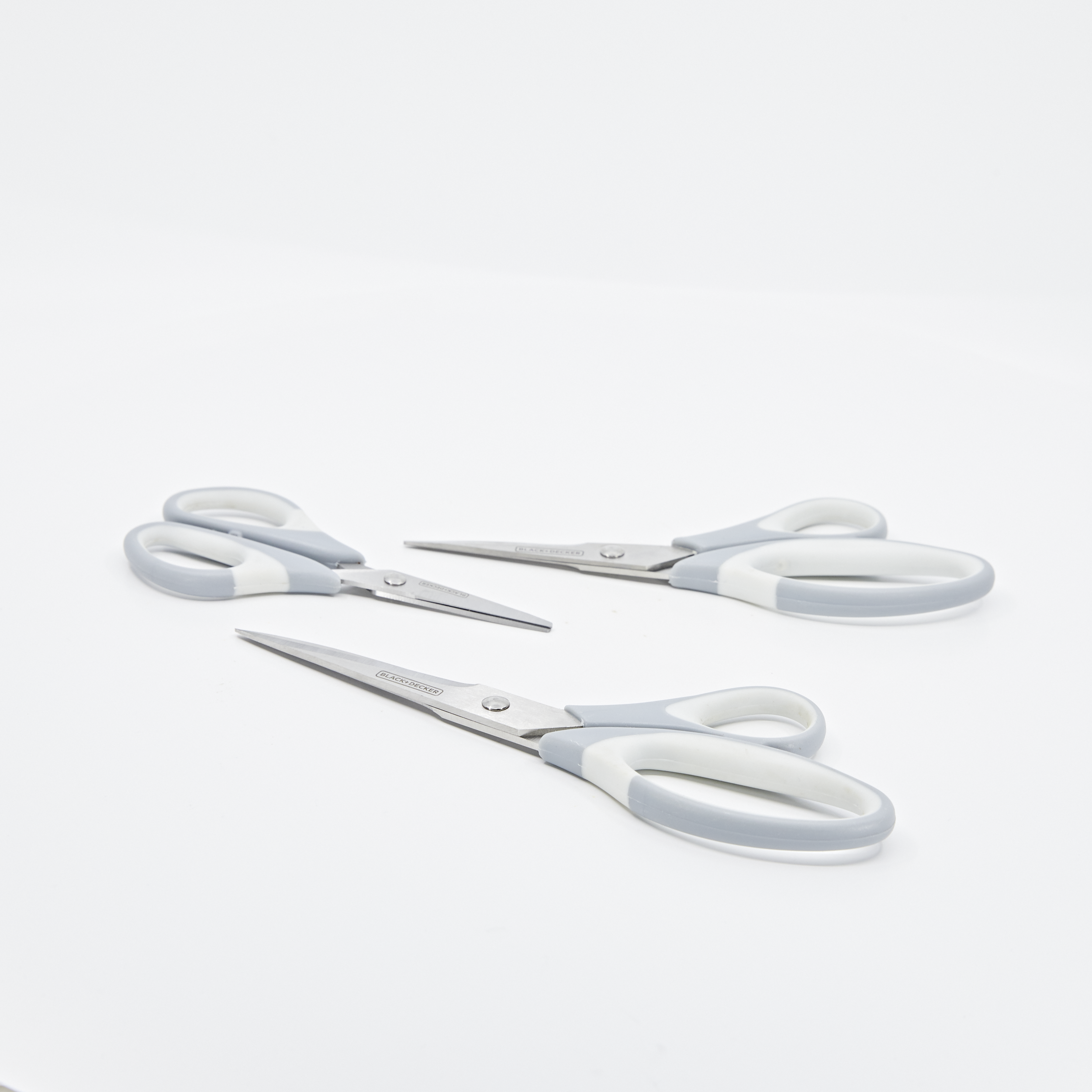 BLACK+DECKER Scissors, Multi-Pack, White (BDHT20001)