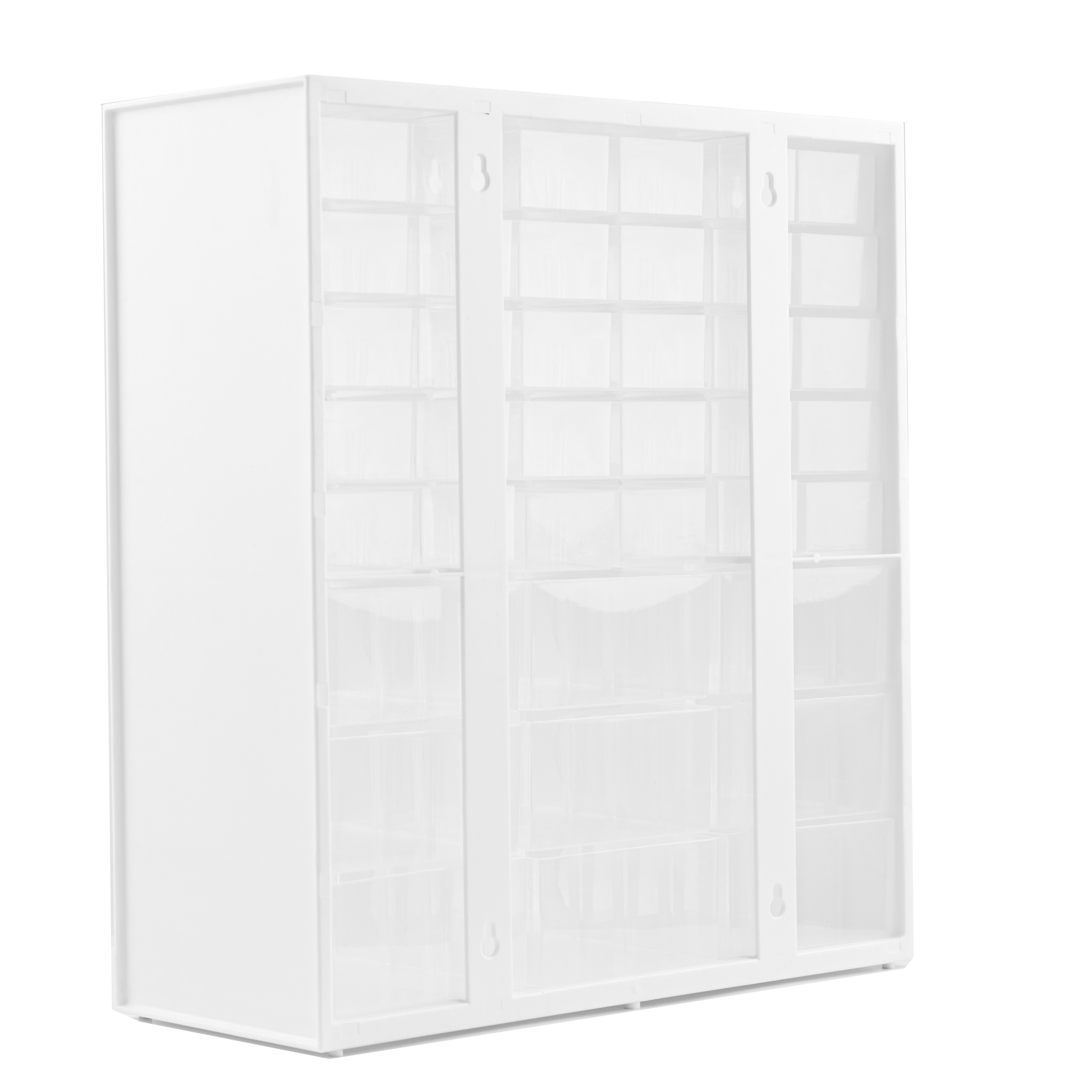 BLACK+DECKER Storage Organizer, 30 Drawer Modular Storage System, Easily  Stackable (BDST40730FF), Clear, 1 Count (Pack of 1)