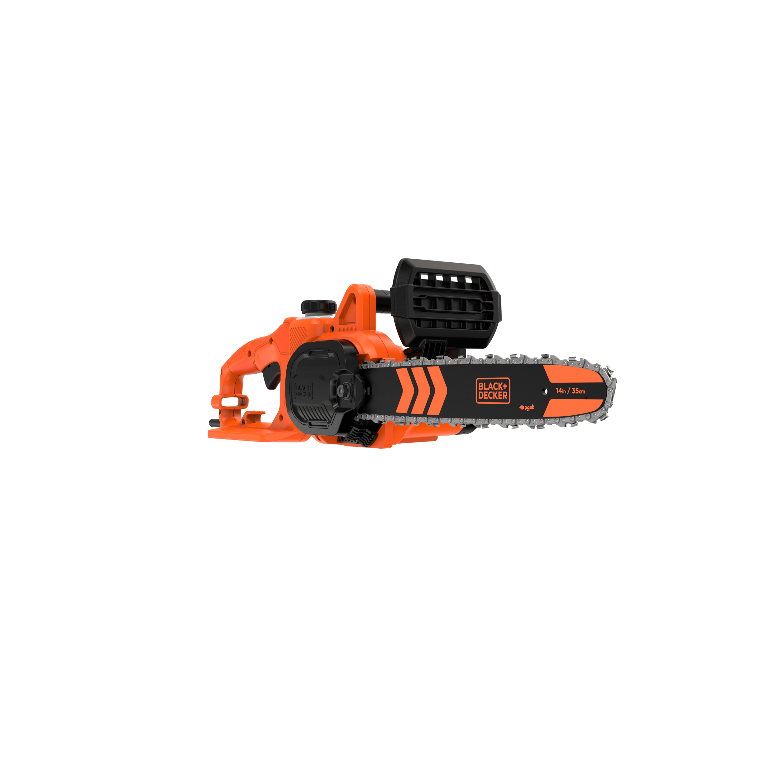 BLACK+DECKER 14 in. 8 AMP Corded Electric Rear Handle Chainsaw with  Automatic Oiler BECS600 - The Home Depot