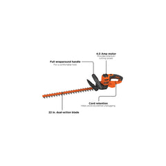 22 inch Electric Hedge Trimmer.
