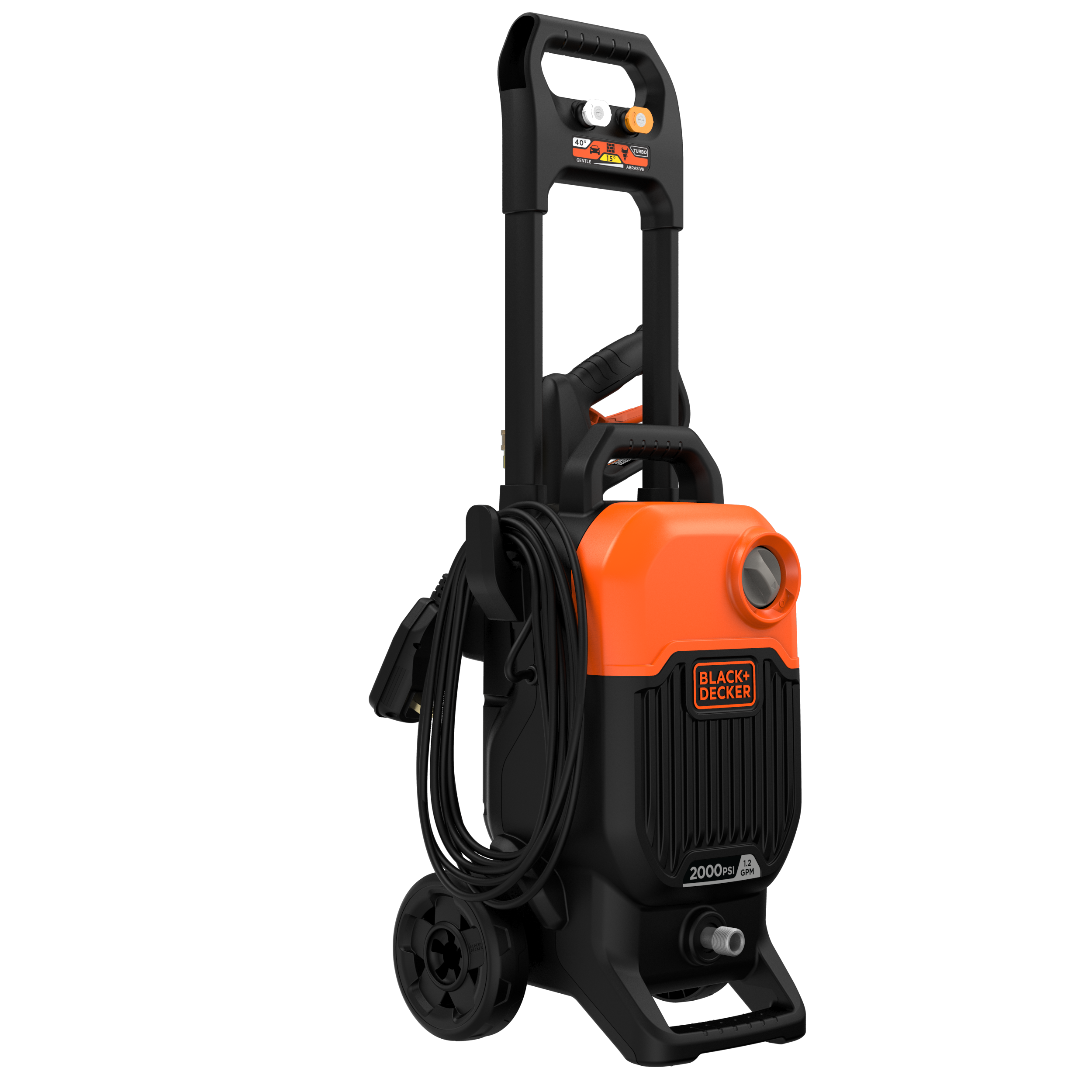 Black + Decker 2000 psi 1.2 GPM Cold Water Electric Pressure Washer - Power  Townsend Company