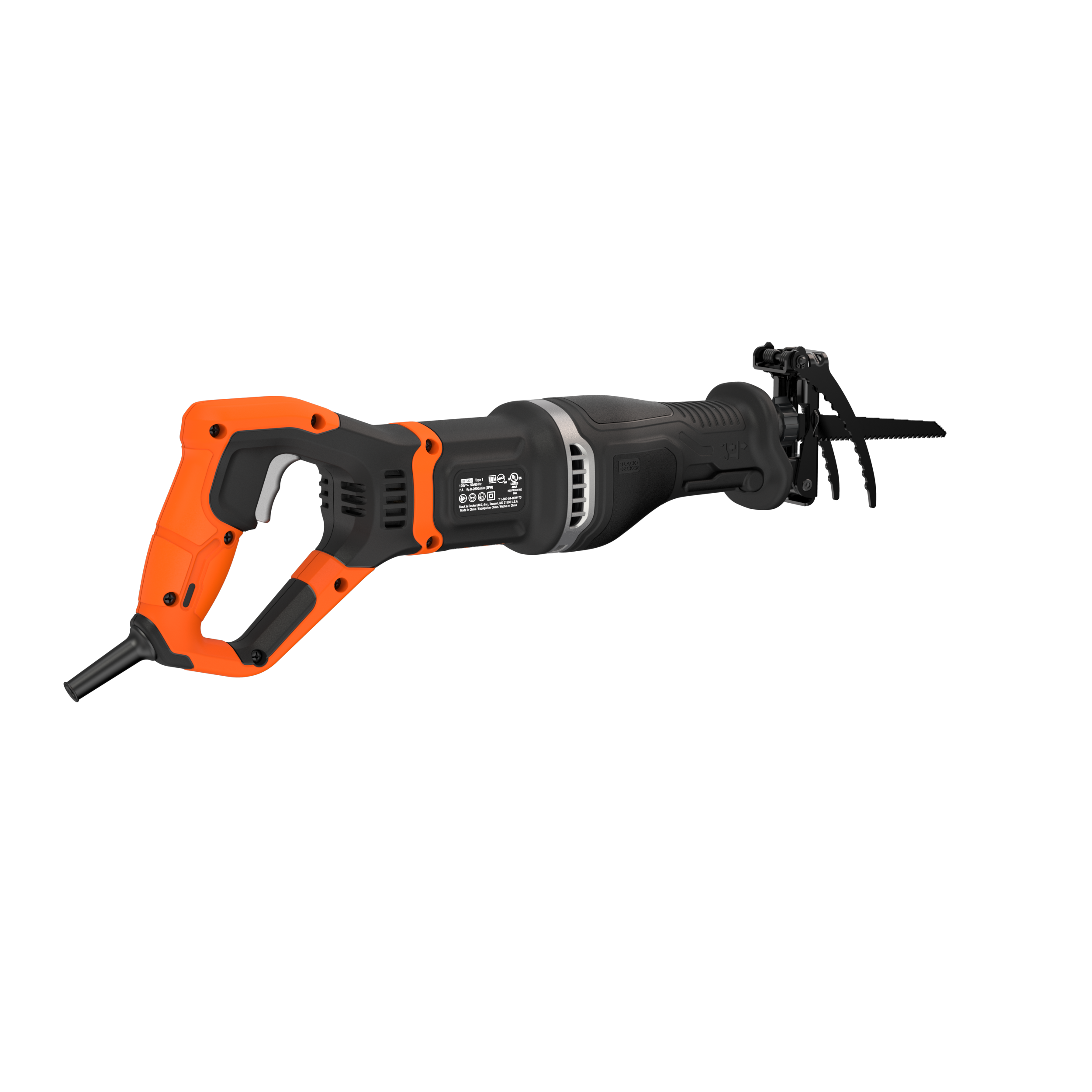  beyond by BLACK+DECKER Electric Pruning Saw with Branch Holder,  7 Amp (BES302KAPB) , Orange : Patio, Lawn & Garden