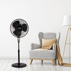 18 In. Stand Fan on white background