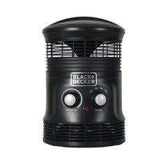 360˚ Surround Heater + Fan on white background