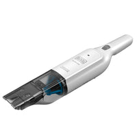 Side profile of dustbuster 12 volt MAX AdvancedClean cordless hand vacuum.